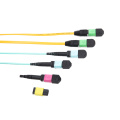 MPO/Female to FC duplex 12 Fibers OM3 Multimode Fiber Optic Fanout Cable